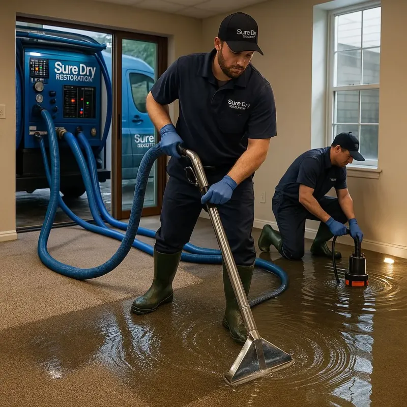 Water Extraction and Removal process in Hazelwood, MO